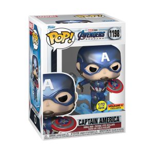 Captain America 1198 GITD (Marvel – Avengers End Game) Funko Pop!