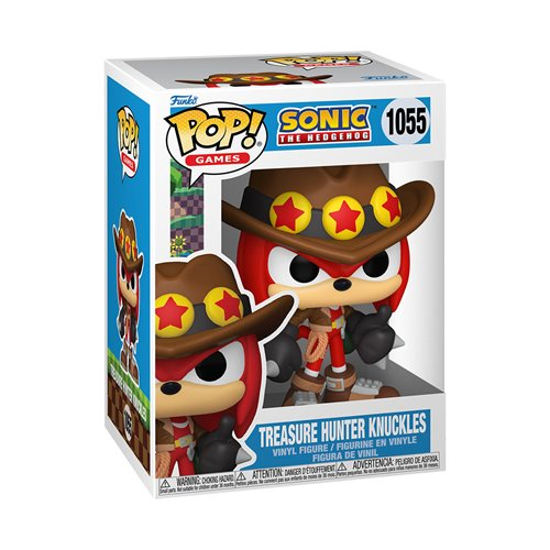 Treasure Hunter Knuckles 1055 (Sonic the Hedgehog) Funko Pop!