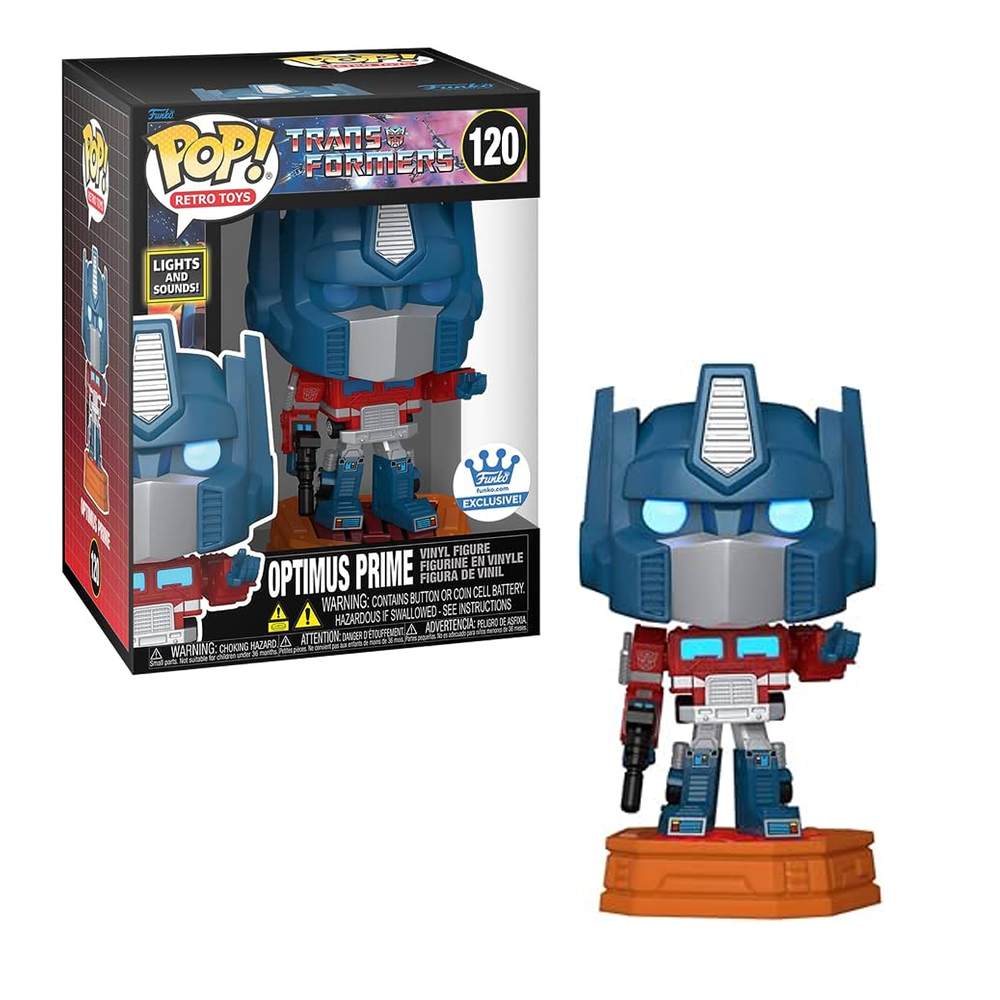 Optimus Prime 120 Lights and Sound Funkoshop Excl. (Transformers) Funko Pop!